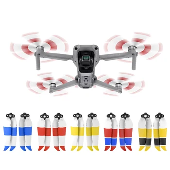 

2 Pairs 7238F Low Noise Propellers For Mavic Air 2 Quick Release Colorful Props Blades Foldable Propeller For Drone Accessories