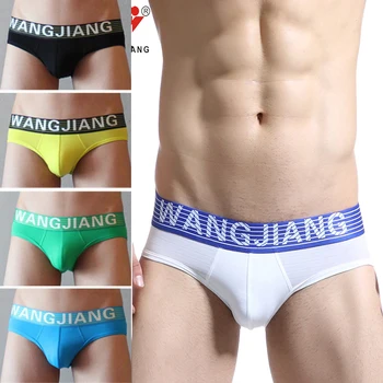 

gay underwear Briefs Pouch Slim Fit Brief Underwear Panties Men Sexy Low Rise Smooth Nylon Enhancing Ice Silk 5 Colors