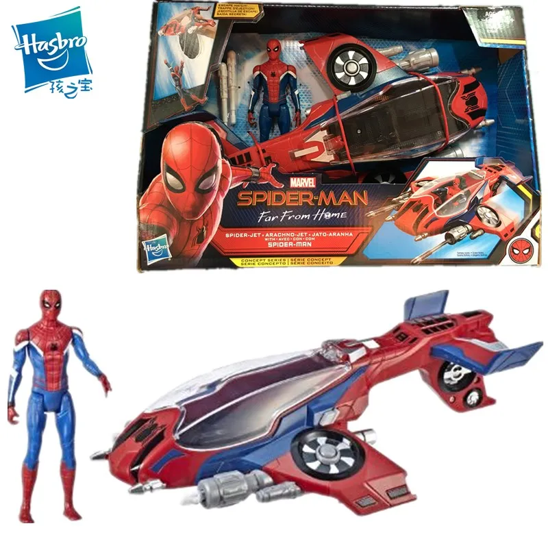 Hasbro «Человек-паук»; далеко от дома герой подвижная фигурка-модель 6-дюймовый с героями комиксов Марвел, серия кукла космического корабля игрушки подарки E3548