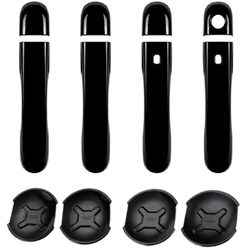 

Door Handle Cover with Smart Keyhole and Cup Bowl Cover Trim Combo for 2015 2016 2017 2018 Jeep Renegade