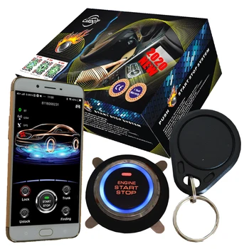 

2g rfid engine start stop kit working with aftermarket car alarm system