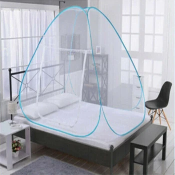 

3 Sizes Portable Mosquito Pop Up Camping Tent Polyester Bed Canopy Net