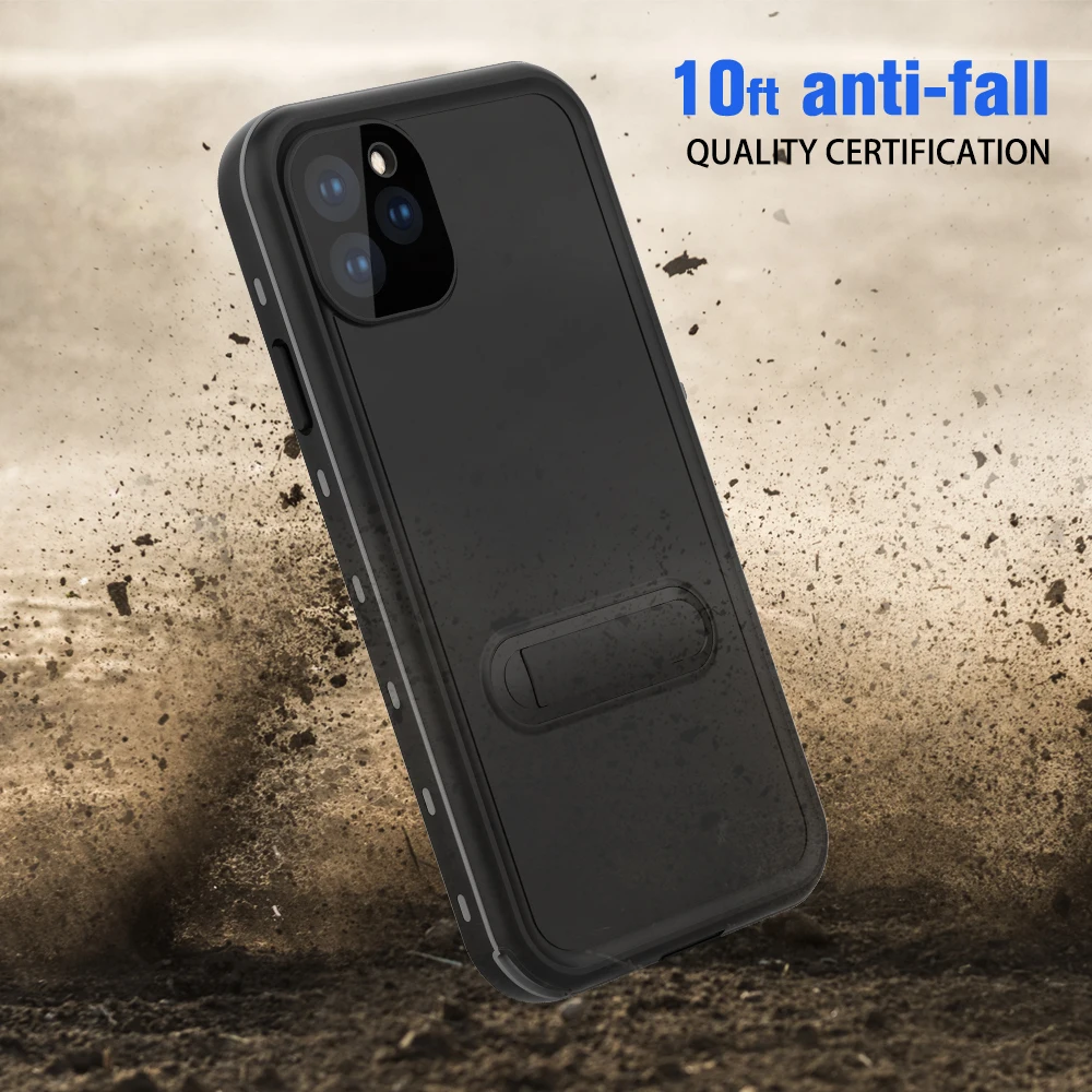 Для Apple iPhone 11 Pro Max/11/11 Redpepper IP68 водонепроницаемый чехол грязезащитный противоударный 6,6 средства ухода за кожей стоп подводный 3 м жесткий чехол