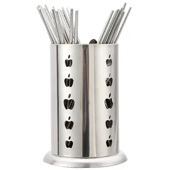 

Creative Kitchen Chopstick Holder Chopstick Cage Stainless Steel Household Drain Anti-mildew Multifunctional Simple Chopstick