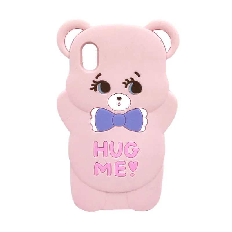 Bear Pink Чехол для Honor 8 S Мягкий Силиконовый ТПУ чехол для телефона huawei Honor 8 S 8 S KSE-LX9 KSE LX9 Honor8S чехол милый защитный чехол - Цвет: Bear Pink