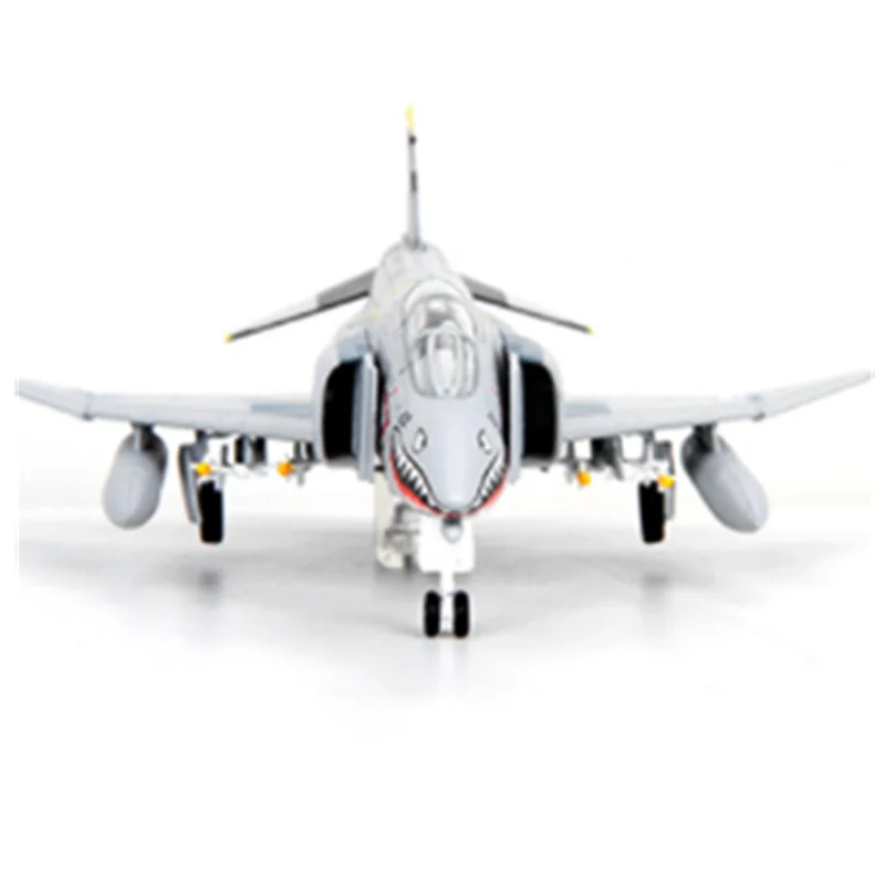 Коллекция 1:100 scal air defense interceptor F4 Fighter Модель литья под давлением сплав самолет дисплей для детей и взрослых