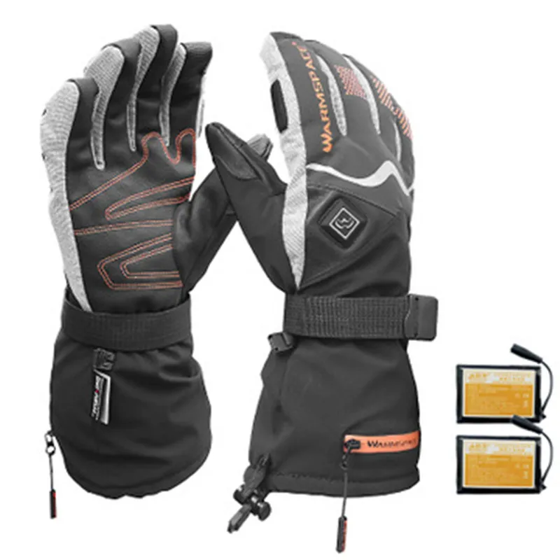 

Motorcycle Gloves Waterproof Winter Heated Gloves with Rechargeable Battery 3 Levels Temperature Control Touch Screen Thermal