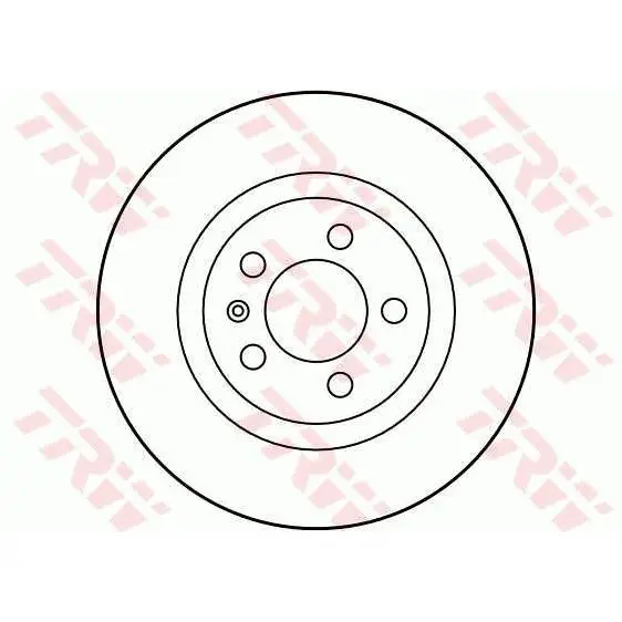 Диск тормозной AUDI A3 96 /SKODA OCTAVIA /VW BORA/GOLF IV/V передний D=280мм. TRW DF2804|Тормозной цилиндр| |
