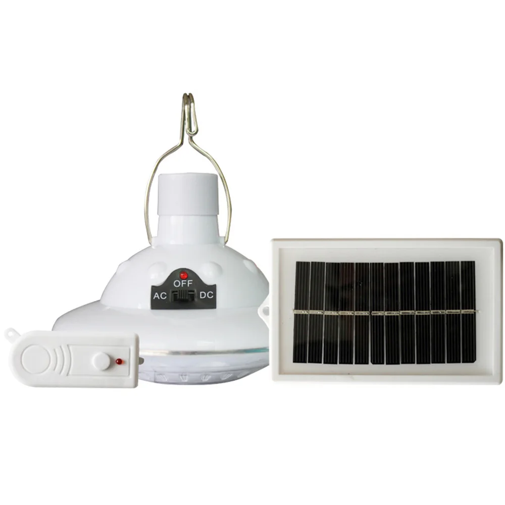 Multi-Function Solar Camping Light Remote Control Outdoor Hiking USB Charging Portable Lantern Lantern Lights 22LED 1000lm