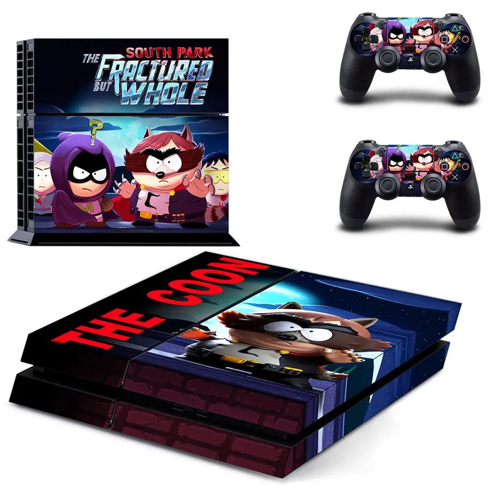 Саут Парк PS4 кожа PS 4 стикер Play station 4 наклейки s наклейки Pegatinas Adesivo для консоли playstation 4 и 2 контроллера