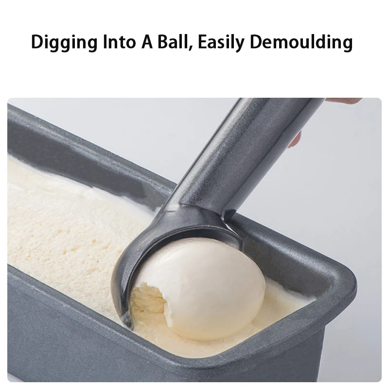 Ice Cream Scoop Nonstick Anti-Freeze Scooper Heat Conductive Spoon Ball  Maker Tool Liquid Filled Digger Commercial Home - AliExpress