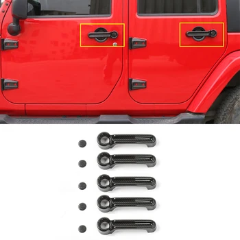 

Door Handle Cover Decoration for Jeep Wrangler JK 2007 2008 2009 2010 2011 2012 2013 2014 2015 2016 2017 4 Doors Car Accessories