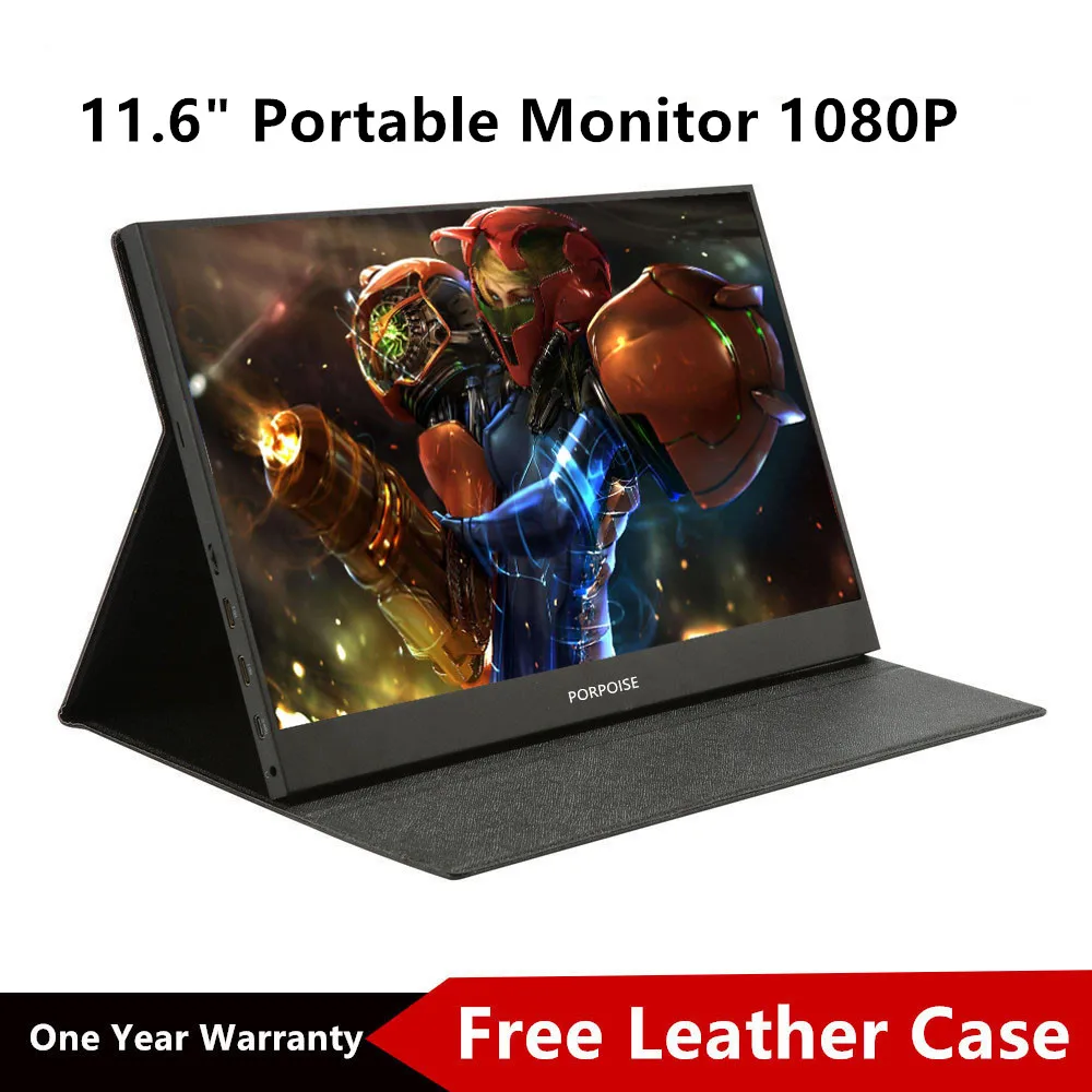 

11.6" Portable Monitor For Gaming LED IPS Screen Support HDR, USB, Mini HDMI PC Laptop, Xbox, Switch, PS4 Monitor For PC Gamer
