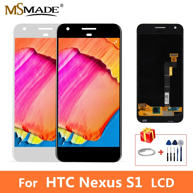 

5.2" New For HTC Nexus S1 Google Pixel LCD Display Touch Screen Digitizer Replacement Parts With Frame Free Shipping+Gift