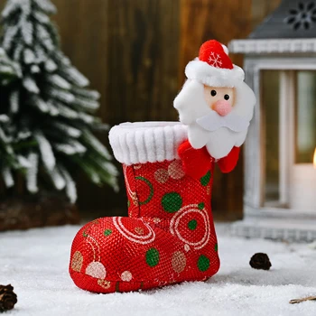 

Decorating Ornaments Christmas Decorations Boots Gift Small Shoes Xmas
