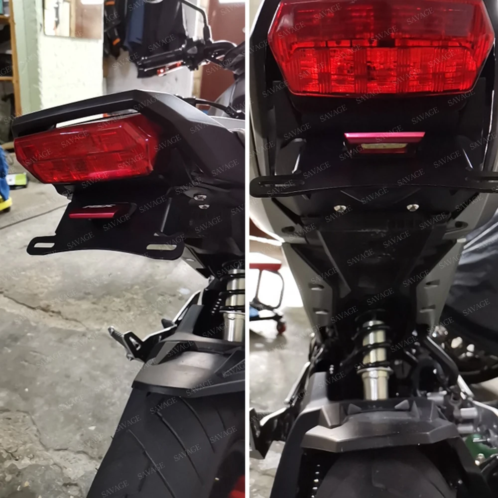 Держатель для номерного знака для HONDA MSX 125 MSX125 Gorm SF- крыло кронштейн хвост аккуратный светодиодный светильник для мотоцикла
