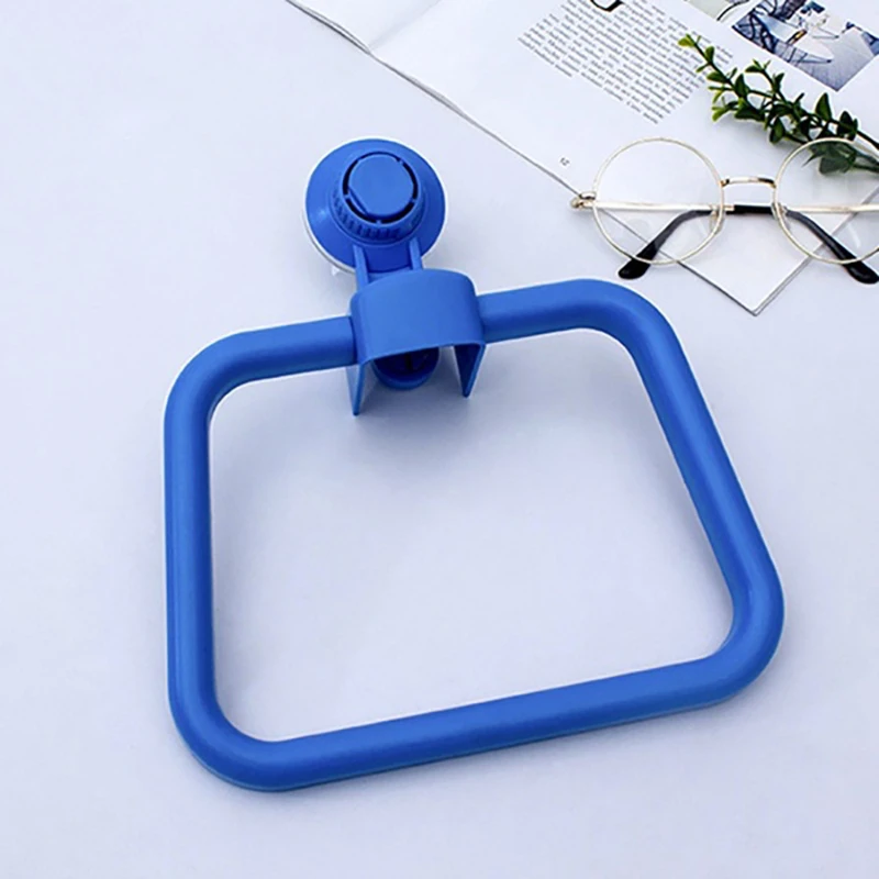 Bathroom Multifunction Powerful Suction Cup Towel Ring Bathroom Punch-free Towel Hanging Ring Seamless Towel Wall Mount