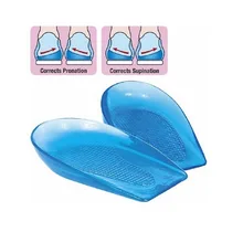 Кремнезема Гелеобразные напяточники корректирующая стелька коррекция ног очень высокий каблук плоскостопия персонажа напрямую от производителя