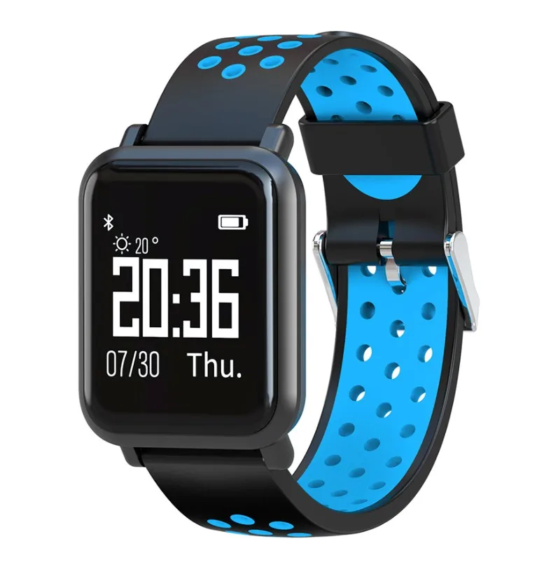 AS SHOWN SN60 Smartwatch S9 2.5D OLED экран Gorilla glass кровяное кислородное кровяное давление полями IP68 Водонепроницаемый трекер активности Смарт-часы - Цвет: AS SHOWN