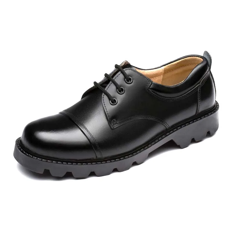 

Thick Sole Mens Formal Shoes Genuine Leather Dress Shoes Men Casual Lace Up Black Office Shoes Zapatos Plataforma Hombre