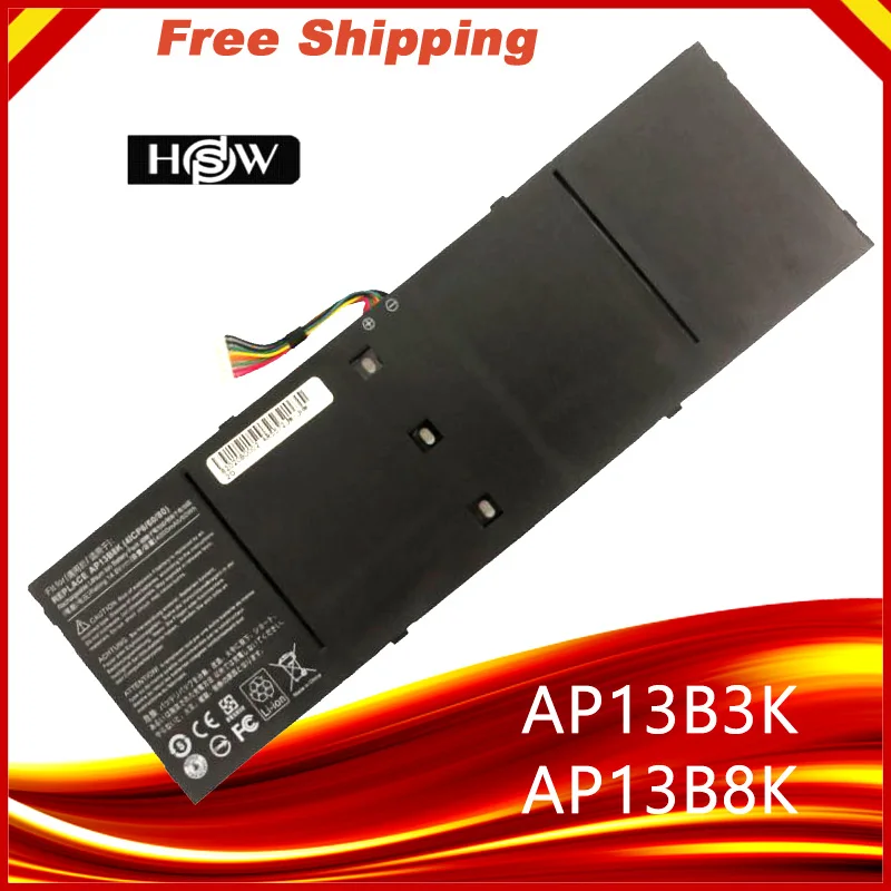 AP13B3K Аккумулятор для ноутбука Acer Aspire V5 R7 V7 | Компьютеры и офис