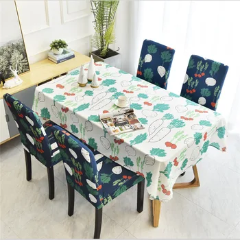 

Cartoon Radish Coffee Table Plant Patterns Rectangular Tablecloth TV Cabinet for Living Room Deco ZB-HM298#30