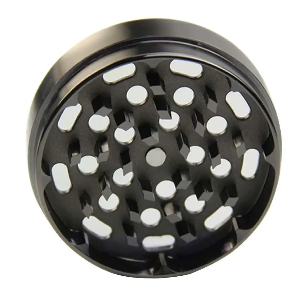 4 Layer Handle Mill Grinder Herb Tobacco Spice Crusher Aluminum Metal Storage