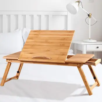 

50 Bed dormitory folding desk lazy table college student multi-function learning computer desk bay window writing notebook table