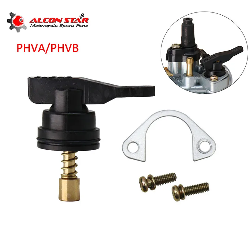 Мотоциклетный карбюратор Alconstar ручная модель для Dellorto PHVA/PHVB Aprilia SR50R SRMT Kymco Vibe Piaggio