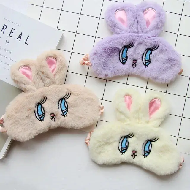 

Meng Eyeshade Breathable Men And Women Pajama Eye Protection Cute Cartoon