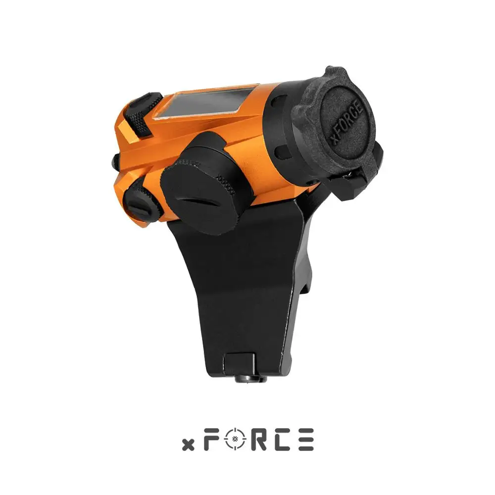Orange XFORCE XTSP Солнечный Красный точка зрения с 45 Градусов Крепление со смещением и Killflash/антиблик купить один получить бесплатно объемная Клеммная коробка - Цвет: Orange