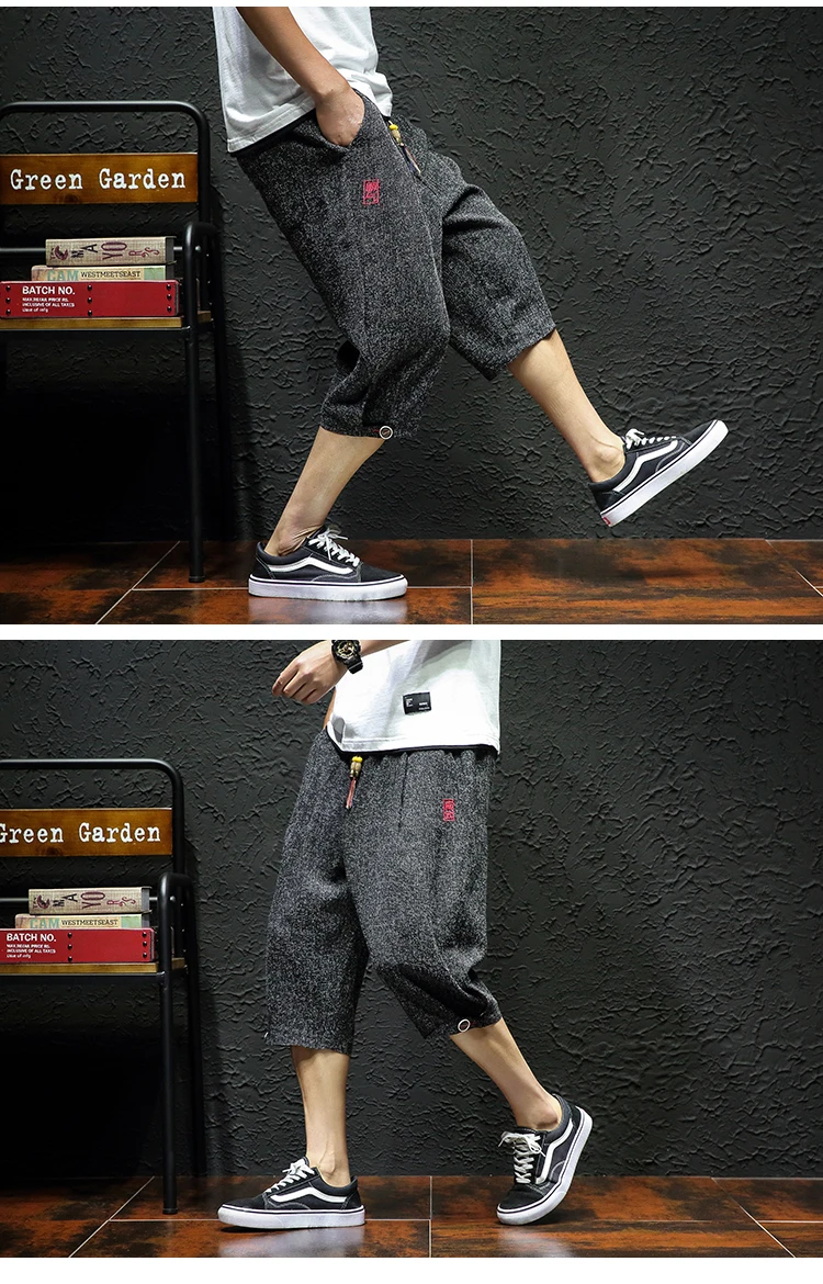 Китайский стиль mannen Merk Kleding kateen шорты Mannen Korte Homme Mode бордшорты Ademend Mannelijke шорты Korte Broek Mannen
