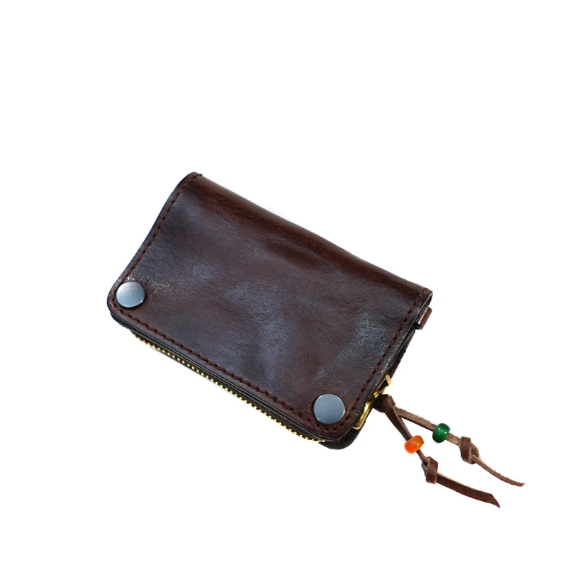 

Vintage Women Wallets Female Mini Wallet Genuine Leather Small Coin Purse Credit Card Holder Walet Magic Lady Money Bag Key Ring