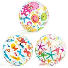 Морской животные пляжный шар разноцветный надувной игрушечный пляжный мяч плавательный бассейн