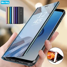 Чехол для Samsung J 2 Pro 2018 J250F роскошные зеркальные чехлы подставки