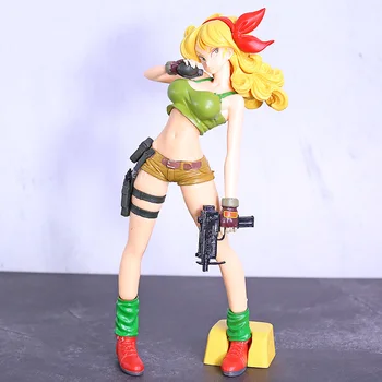 

Dragon Ball Z Glitter & Glamours Yellow Hair Lunchi PVC Figure Figurine Collectible Model Toy