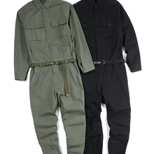 Европейский и американский мужской ретро-комбинезон, осенний и зимний мужской модный повседневный комбинезон