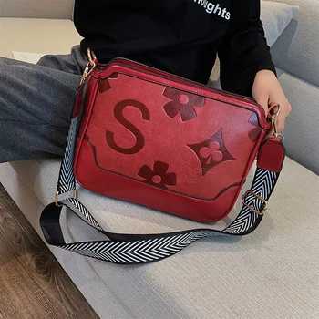 

2020 New Arrival Shoulder Bag Weave Belt PU Leather Women Bags Ladies Messenger Bag Hot Sale Luxury Crossbody Bag for Women