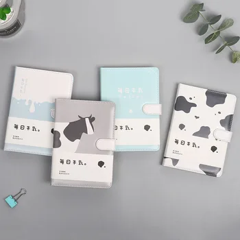 

128 Sheets A5 Cartoon Notebook Creative Milk Style Handbook Journal Notebooks for School Office Diary Planner Agenda