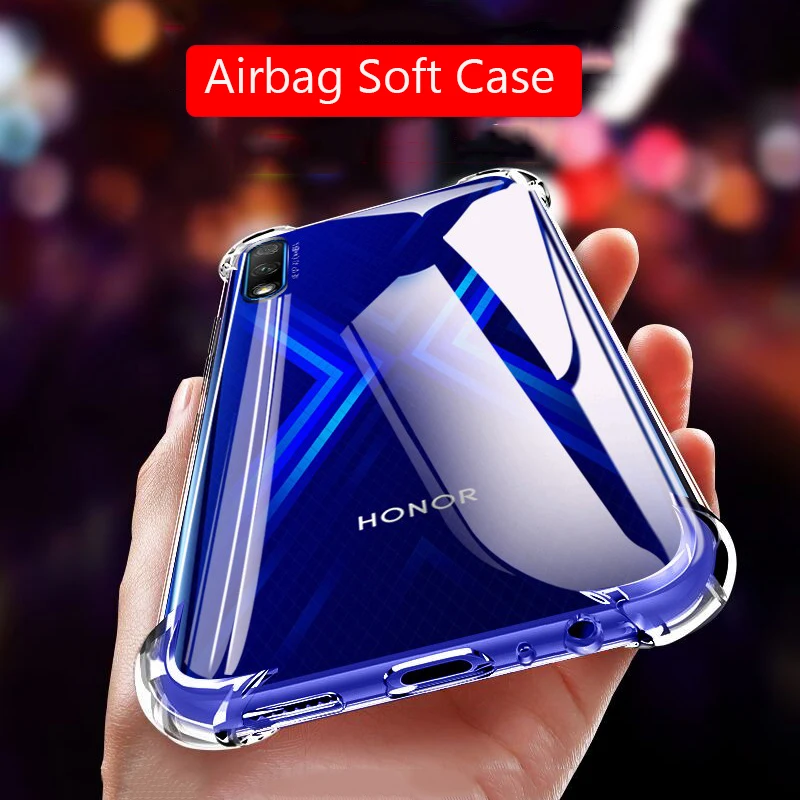 

Lainergie Case For Huawei Honor 9X Pro Airbag Super Protection Soft Clear Back Cover For Honor 9X Honor9X Pro Phone Cases
