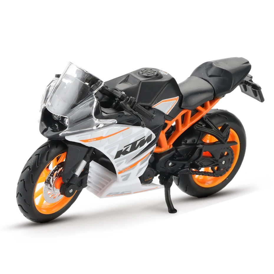 Maisto 1:18 сплав модель мотоцикла Игрушка внедорожные модели гоночных автомобилей Африка Твин H2R 690 Duke мотоциклы игрушки для детей - Цвет: RC 390