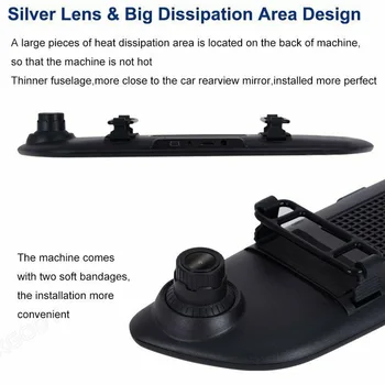 

Recorder Car DVR Wide-angle lens Camera Cam Replacement Interior 1080P