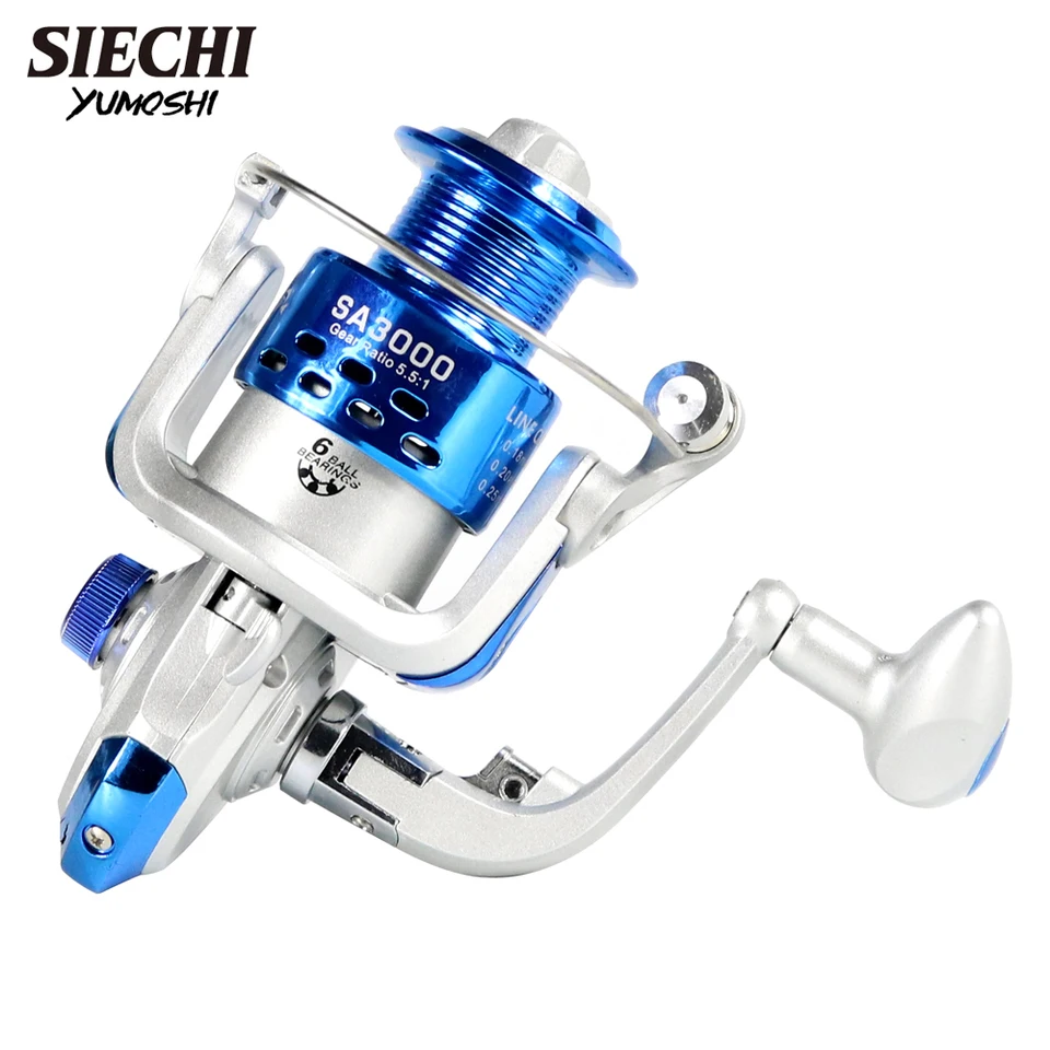 Siechiブランドsaシリーズ5.2:1釣りリール1000から7000最大