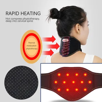 

Relax Body Neck Magnet Stone Neck Self-Heating Neck Far Infrared Warm Neck health care Relax Body D30916