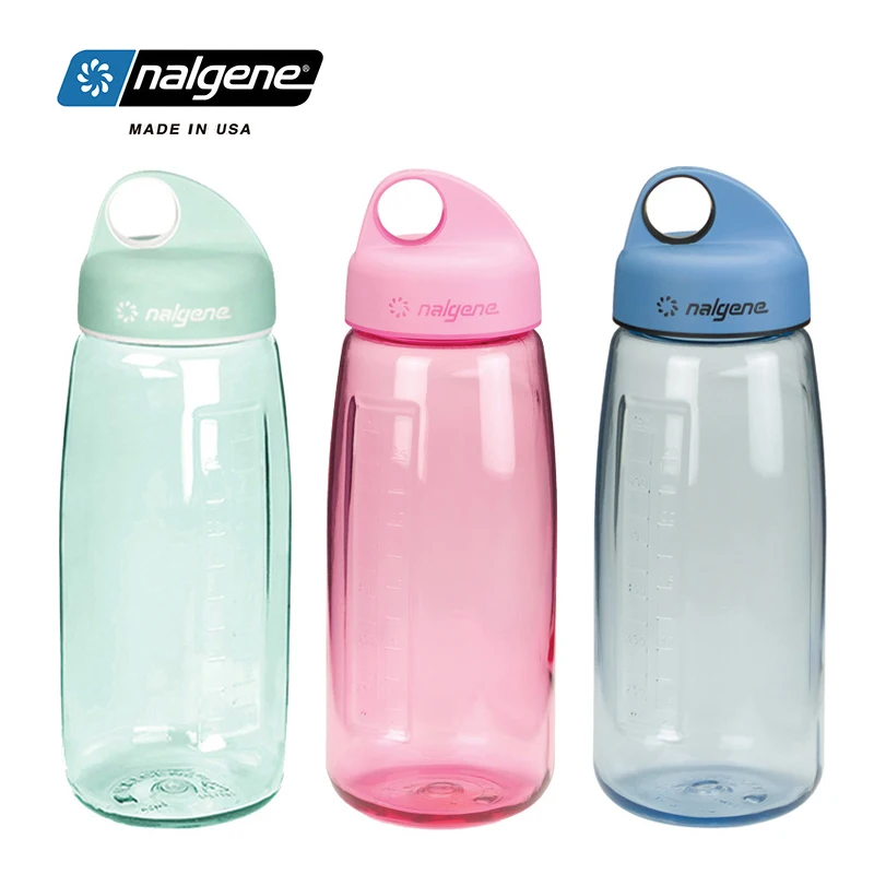 

Nalgene sports water cup portable leakproof plastic Bottle outdoor large capacity kettle 900ml Hiking cycling travel
