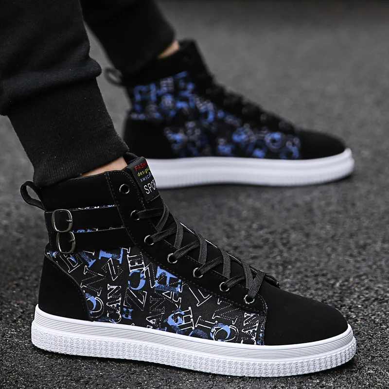 

Women Vulcanize Shoes Wild Women Flats Sneakers Shoes White Women Shoes Comfort Women Graffiti Sneakers ZTF-J2296