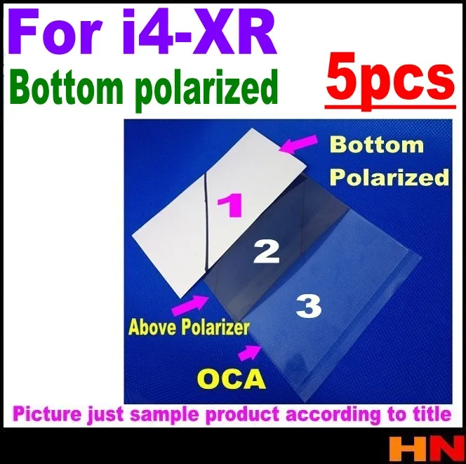 5 шт. Нижняя поляризационная пленка подходит для iPhone XR 8 4G 4S 5s 6 6s 7 plus ЖК пленка|lcd film|film mirrorpolarizing film |