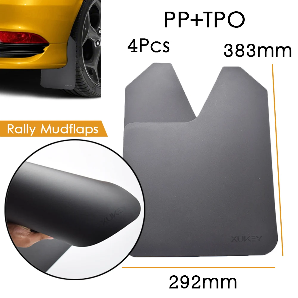 Mud Flaps Splash Guards Car Parts Exterior Body Parts Ford Focus Mk3 St225 St250 Rally Heavy Duty Mud Guards Splash Guards