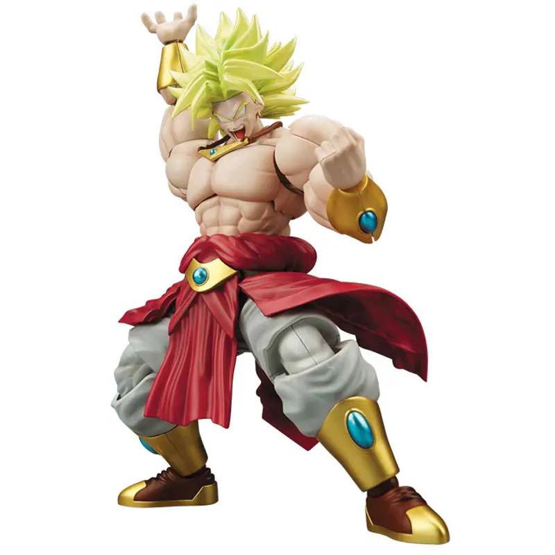 Оригинальный BANDAI Dragon Ball Z фигурка рост 93 SSJ Broly игрушки Фигурки Модель Куклы