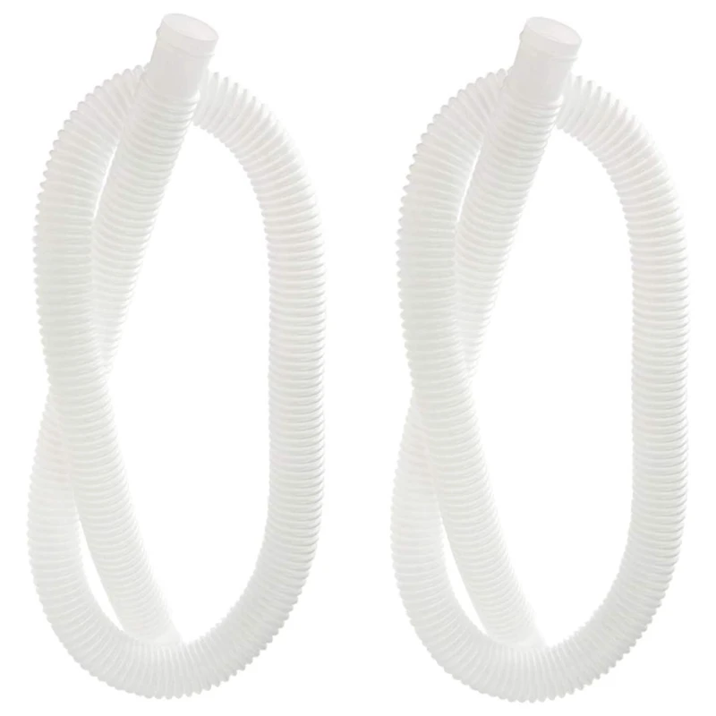 

2 Pack Accessory Hose Replacement for Intex Models 607 637 1.25Inch Diameter Pool Pump Hose - 59Inch (150cm)